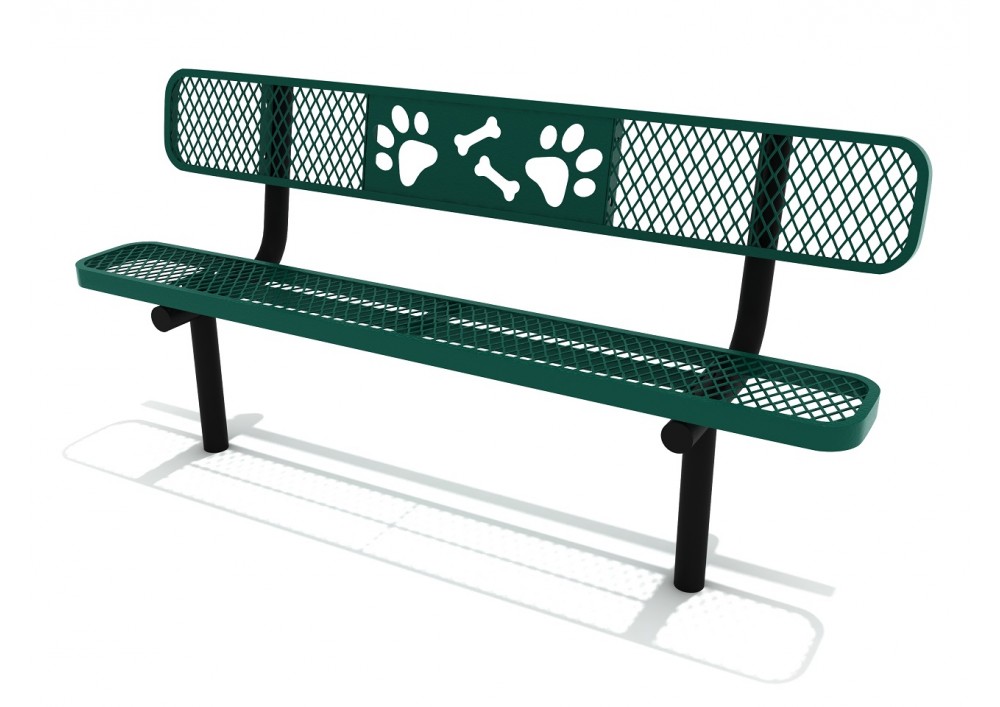 6FT Dog Park Bench