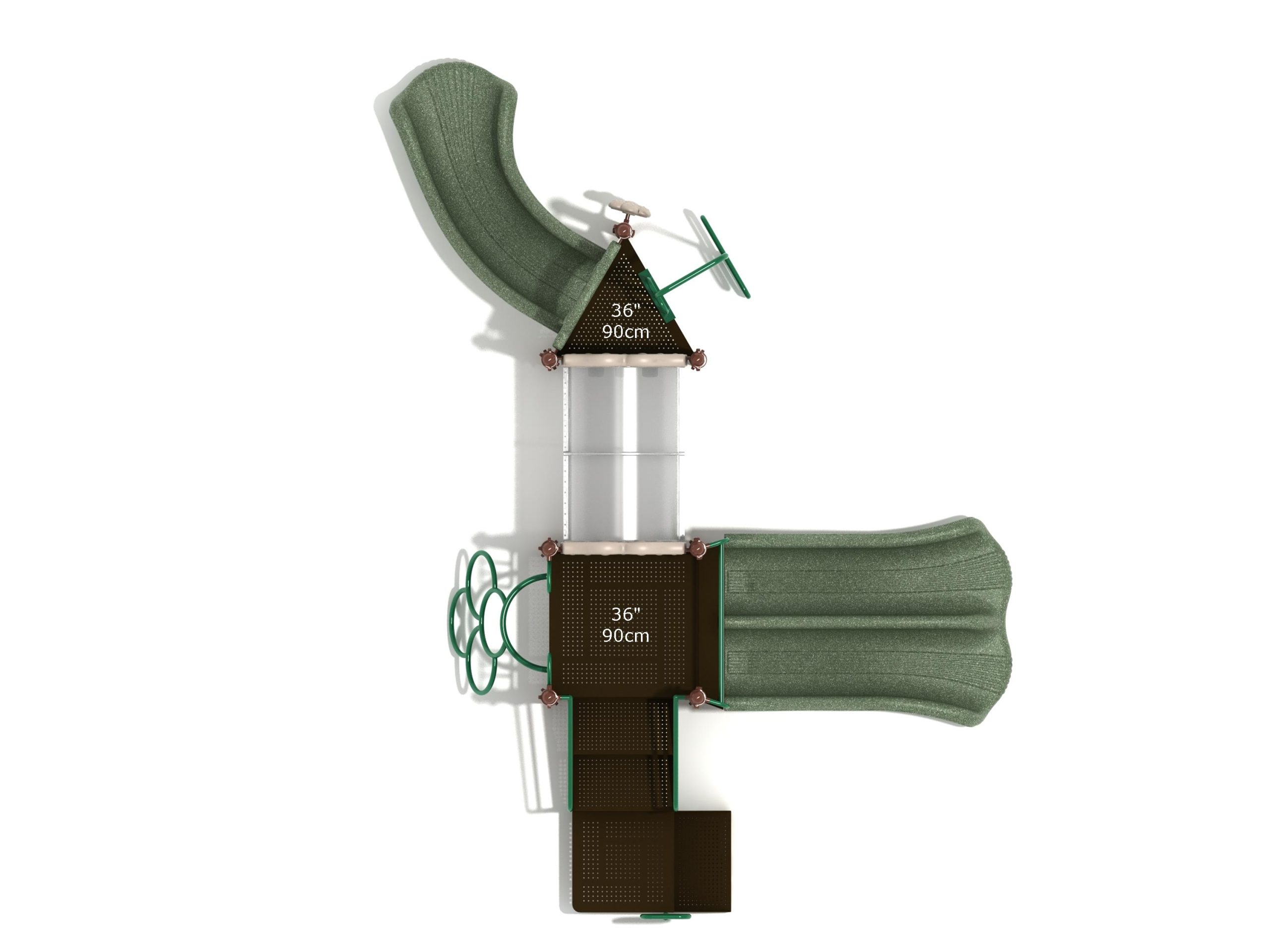 Crystal Reef Play Structure Top view