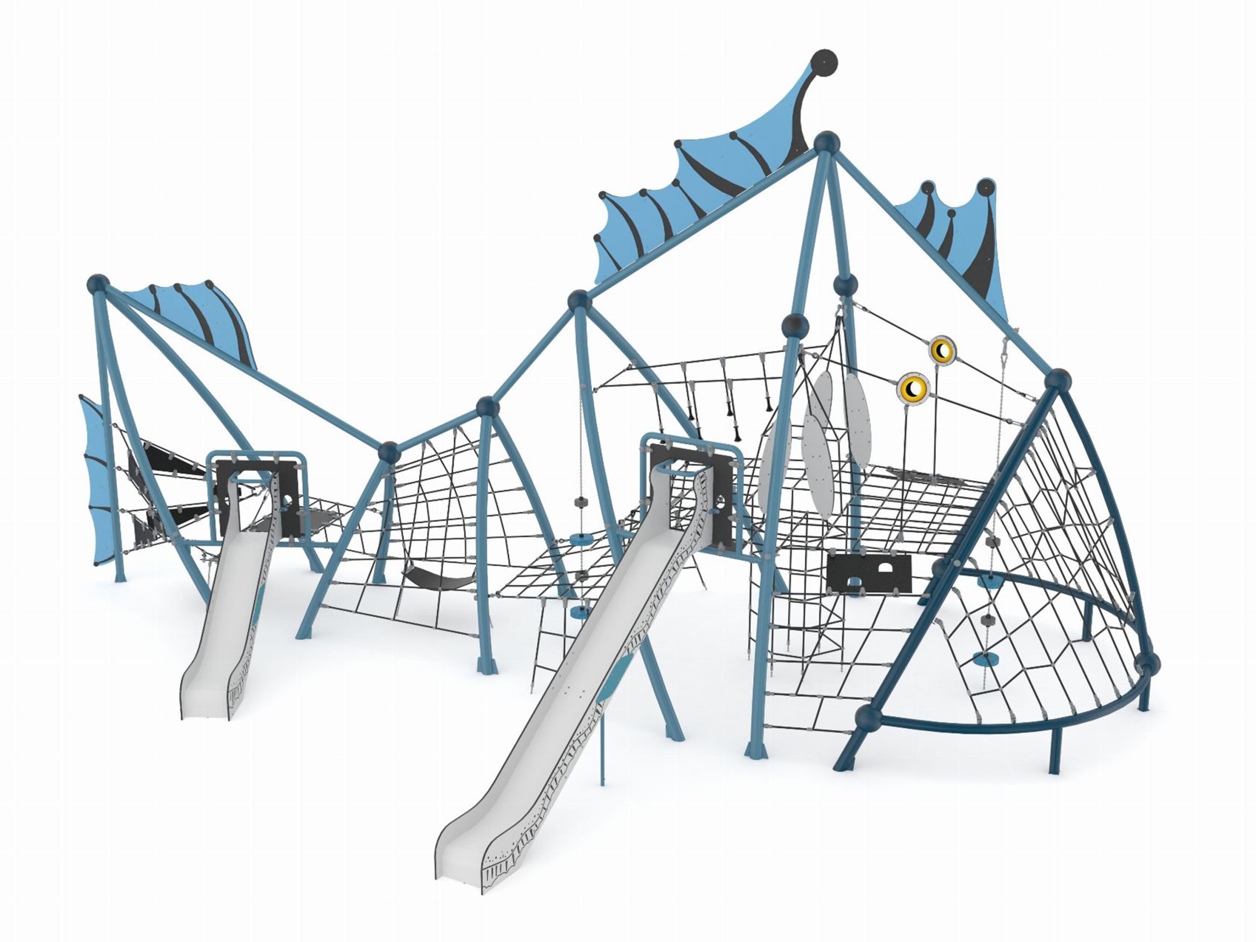 Mischievous Monkfish Play Structure