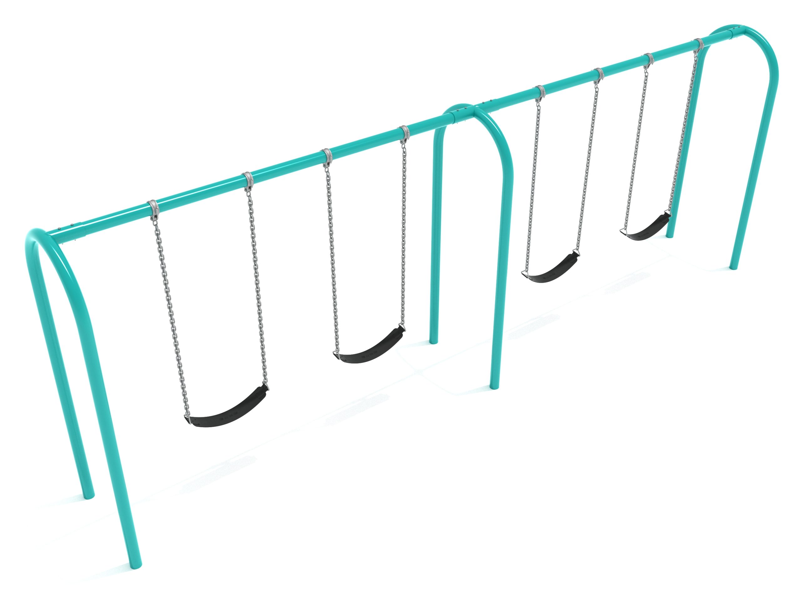 SALE - 8 Feet High Elite Arch Post Swing – 2 Bays