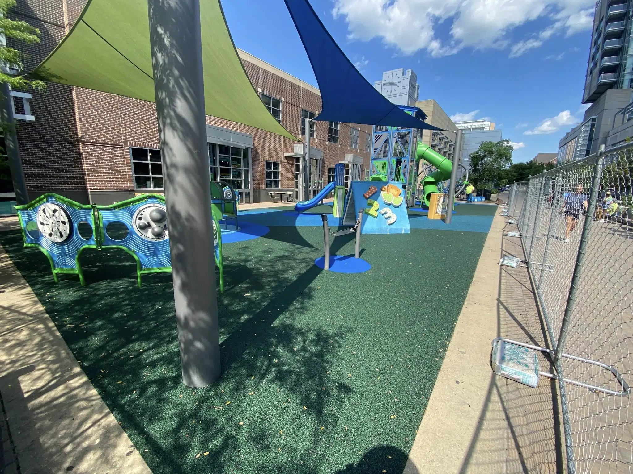 Iowa City Pedestrian Mall playground project in Iowa City, Iowa
