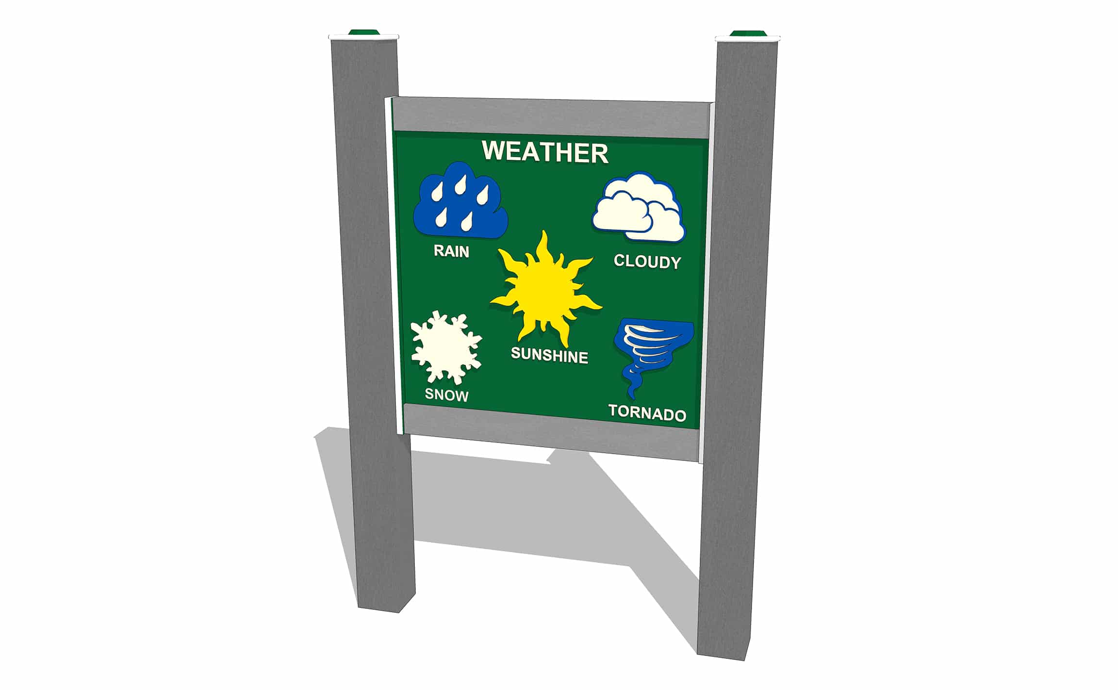Linguistic Weather Panel (In Ground)
