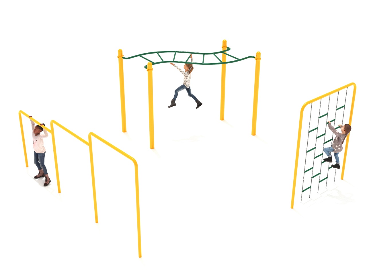 3 Piece Basic Kids Gym Course